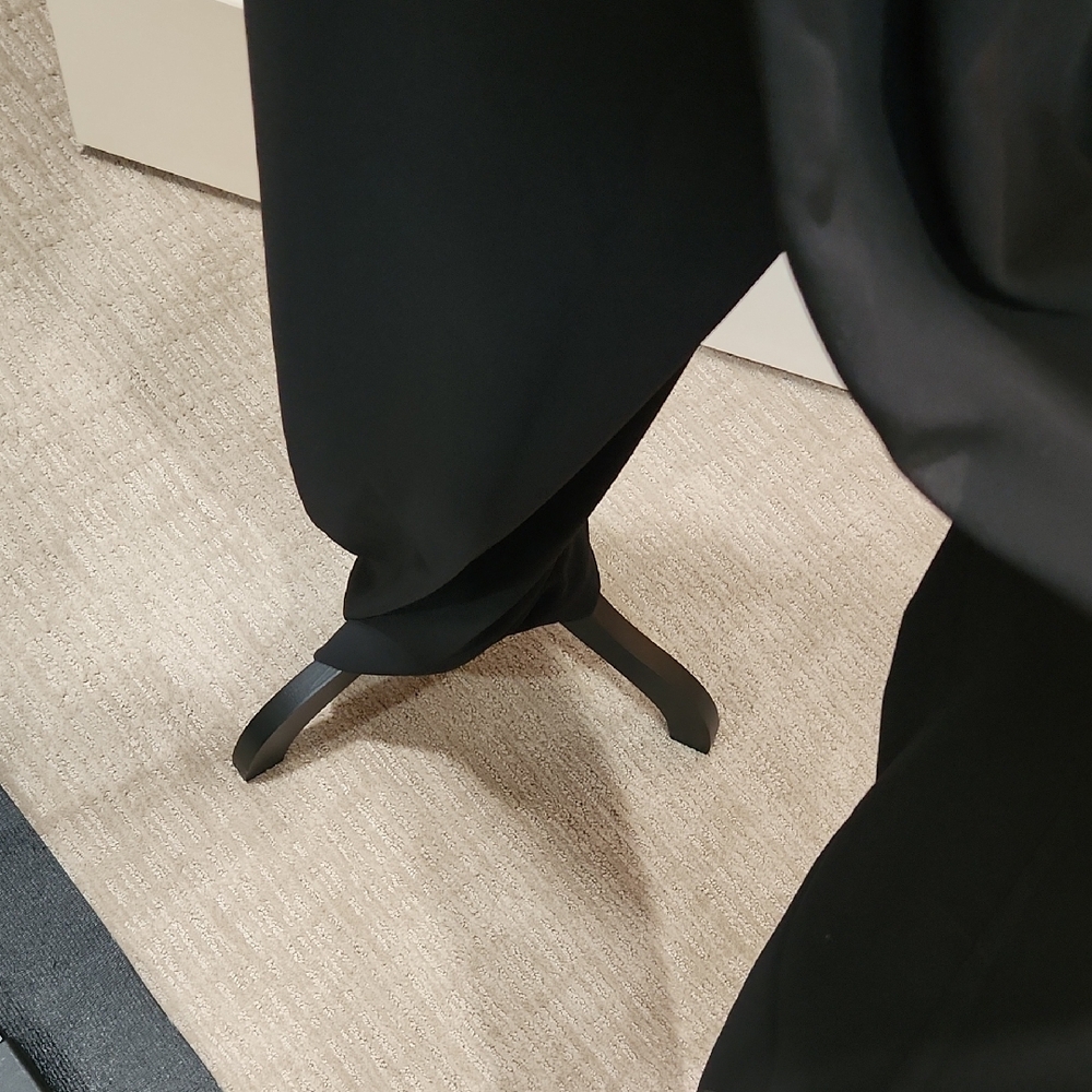 Naked Wardrobe Black Maxi Pantsuit with Spaghetti Straps - Picture 4 of 7